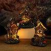 Halloween Resin LED pompoen schedel enge Cottage decoratie nacht licht