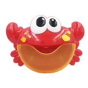 Automatische Bubble Machine krabben Frog muziek Kids Bad speelgoed