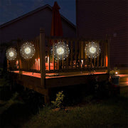 180 LED Solar Firework Starburst Hanging Lights 8 Modes Kerstdecoratie