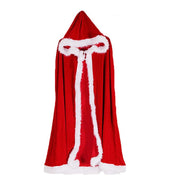 Volwassen kind Kerstmis Hooded Cloak partij Cosplay kostuums