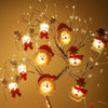 Sneeuwpop LED String Lights Slinger Kerstboom Hanging Ornamenten