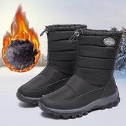 Warme Mid-Calf Laarzen Casual Winter Laarzen Anti-Slip Koud Weer Outdoor Wandelen Schoenen