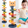 Ballen toren Rolling roterende loopbrug Baby roterend educatief speelgoed