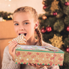 Kerstmis Kraftpapier Cookie Box voedsel verpakking zakken