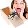 Spider Prank Houten Doos April Fool's Day plezier verrassing speelgoed