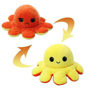 3Pcs dubbelzijdige Flip omkeerbare Octopus pluche speelgoed set