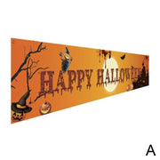Buiten opvouwbare Halloween partij Banner trekken vlag opknoping decor