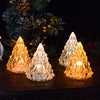 12 stuks LED Kerstboom Nachtlicht Acryl Diamant kristallen atmosfeer Licht